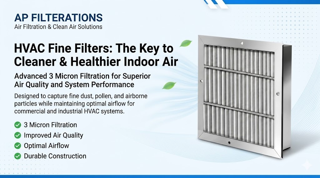 HVAC Fine Filters: The Key to Cleaner & Healthier Indoor Air