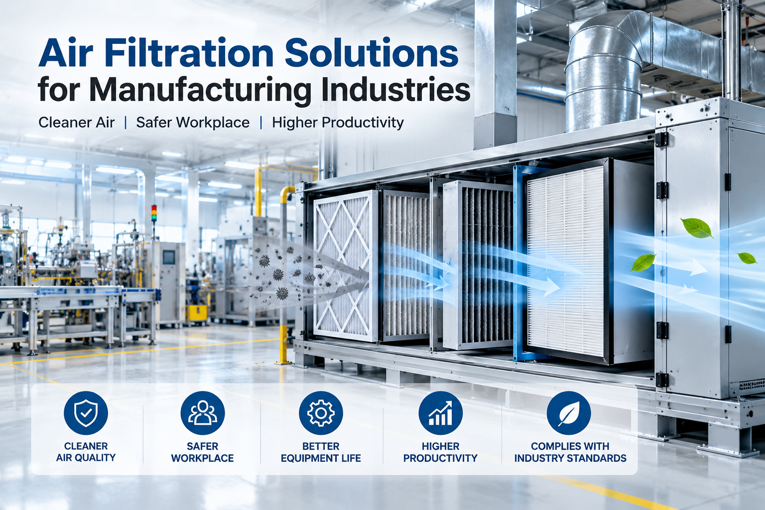 Air Filtration Solutions for Manufacturing Industries