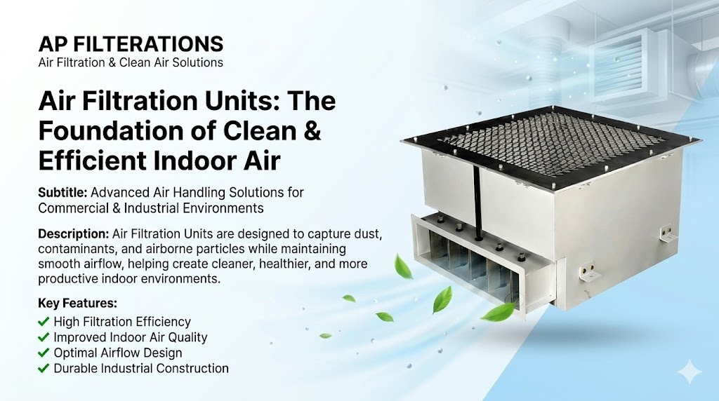 Air Filtration Units: The Foundation of Clean & Efficient Indoor Air