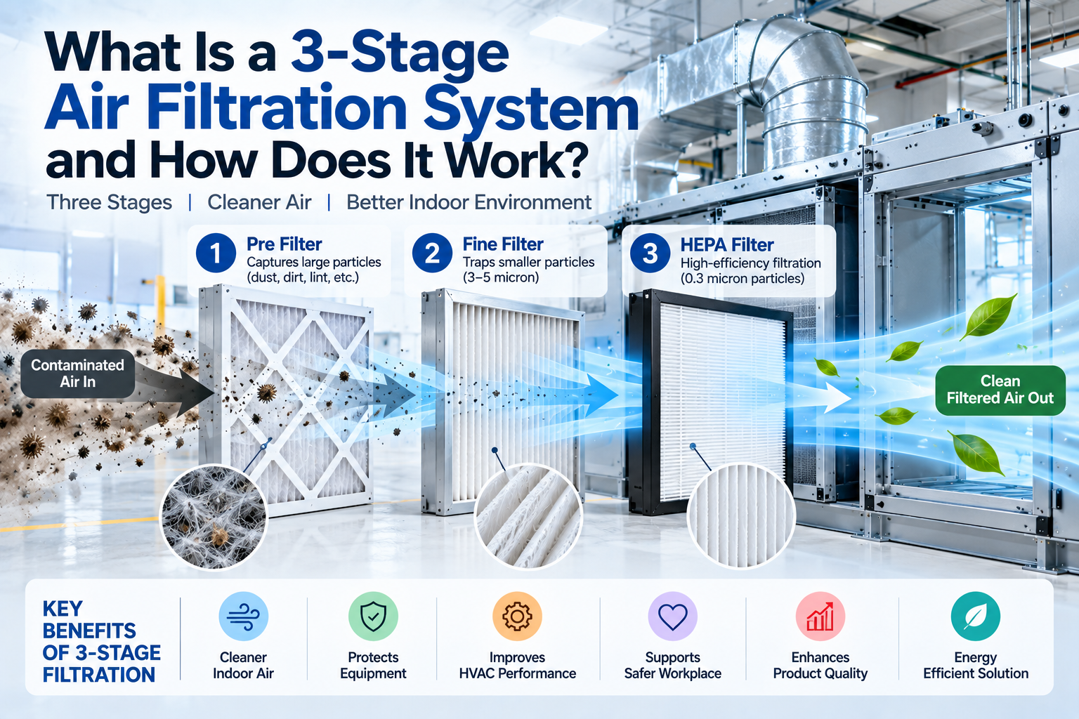 What Is a 3-Stage Air Filtration System and How Does It Work?
