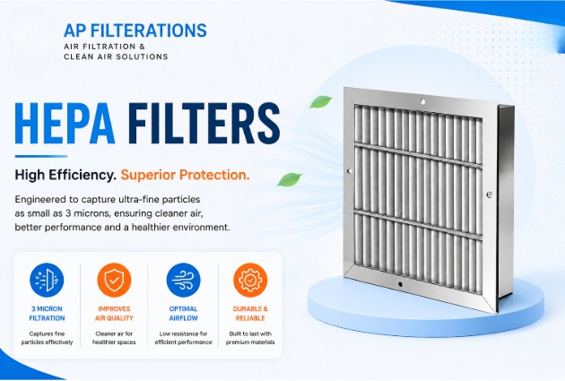 HEPA Filters: High Efficiency Air Filtration for Cleaner and Healthier Environments